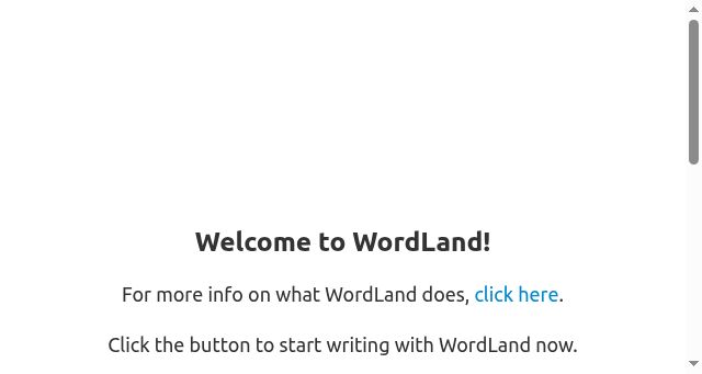 Screenshot of wordland.social