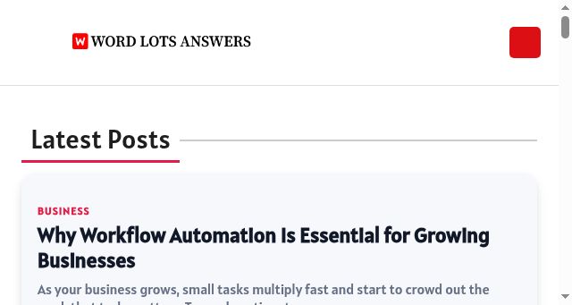 Screenshot of wordlotsanswers.net