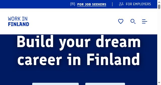 Screenshot of workinfinland.com