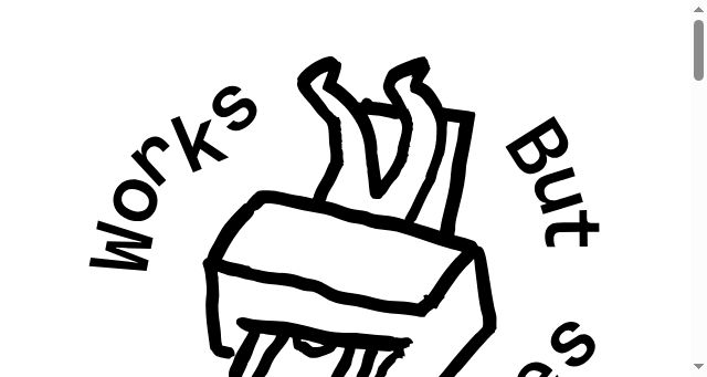 Screenshot of worksbutmakesnoises.com