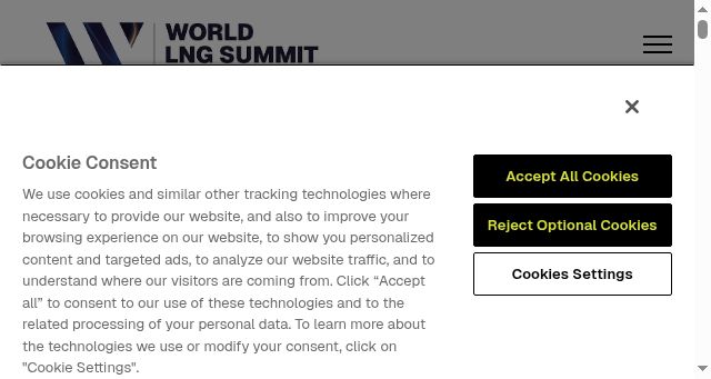 Screenshot of worldlngsummit.com