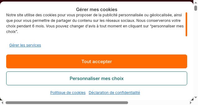 Screenshot of worldvision.fr