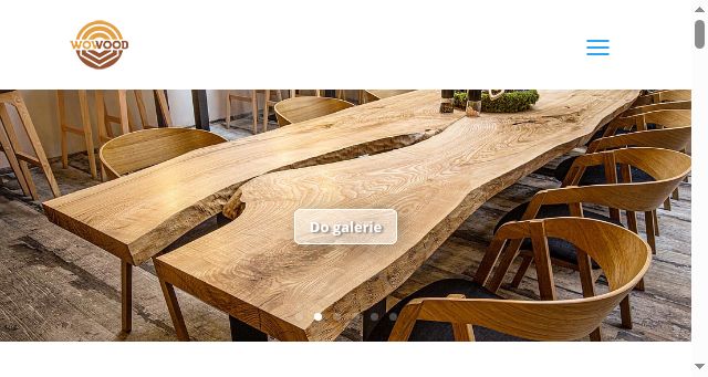 Screenshot of wowood.cz