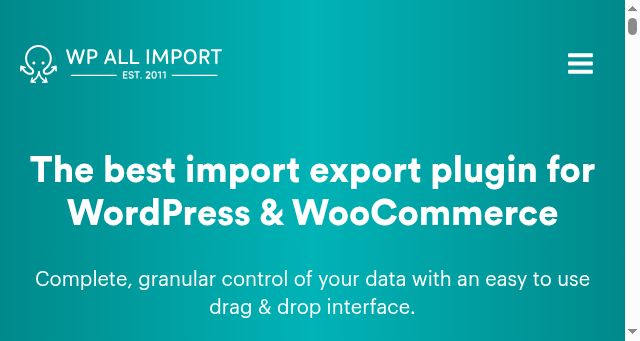 Screenshot of wpallimport.com