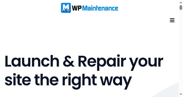 Screenshot of wpmaintenancemode.com