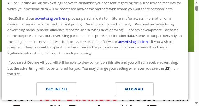 Screenshot of wpmet.com