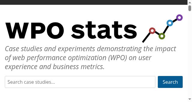 Screenshot of wpostats.com