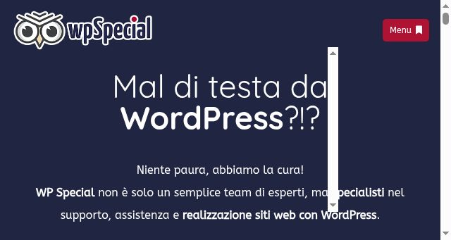 Screenshot of wpspecial.com