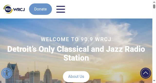 Screenshot of wrcjfm.org