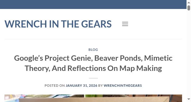 Screenshot of wrenchinthegears.com