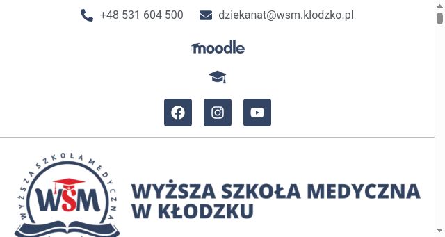 Screenshot of wsm.klodzko.pl