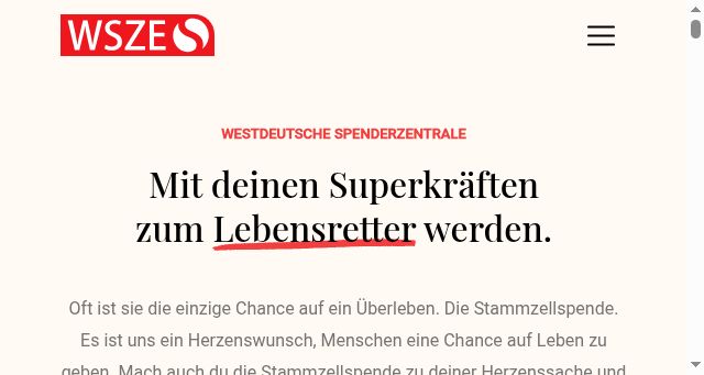 Screenshot of wsze.de