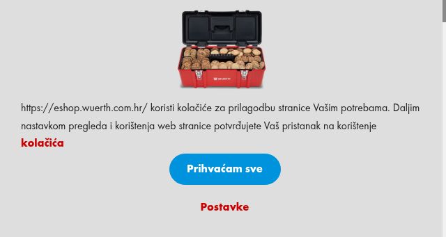 Screenshot of wuerth.com.hr