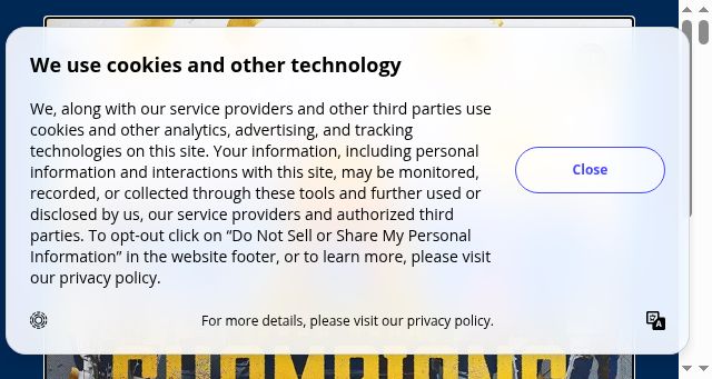 Screenshot of wvusports.com