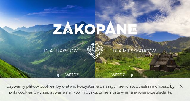 Screenshot of www.zakopane.pl