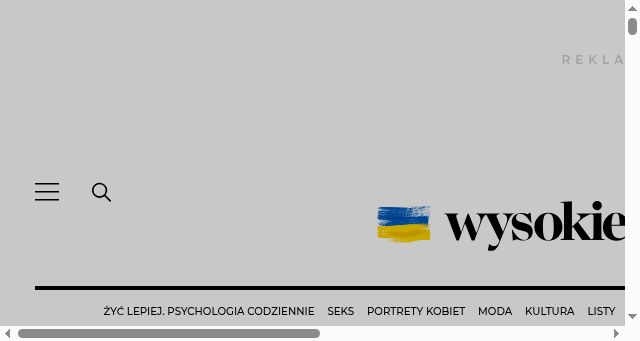 Screenshot of wysokieobcasy.pl