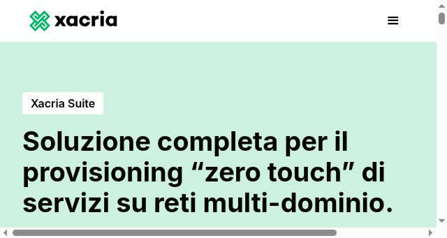 Screenshot of xacria.com