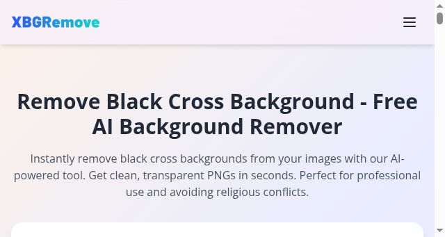 Screenshot of xbgremove.com