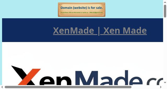 Screenshot of xenmade.com