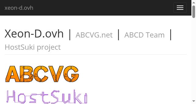 Screenshot of xeon-d.ovh