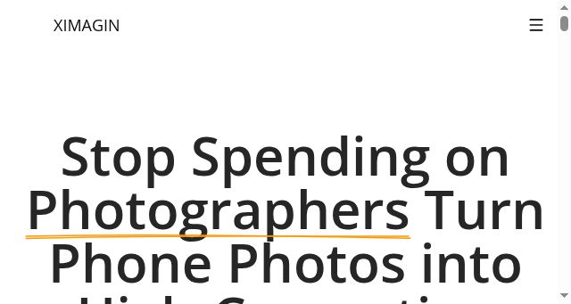 Screenshot of ximagin.app