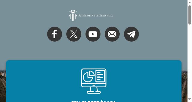 Screenshot of xirivella.es