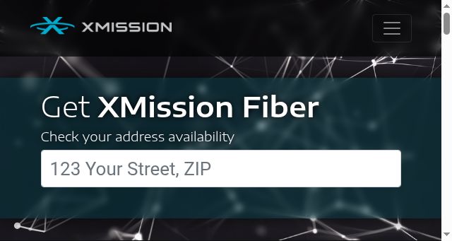 Screenshot of xmission.com