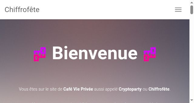 Screenshot of xn--caf-vie-prive-dhbj.fr