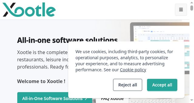 Screenshot of xootle.com