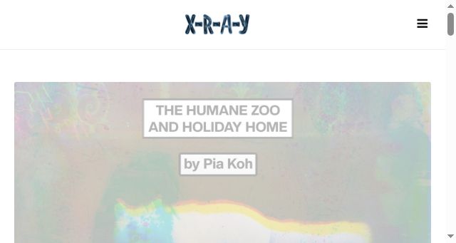 Screenshot of xraylitmag.com