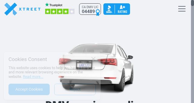 Screenshot of xtreet.com