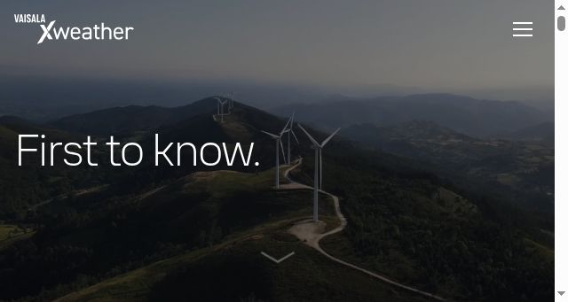 Screenshot of xweather.com