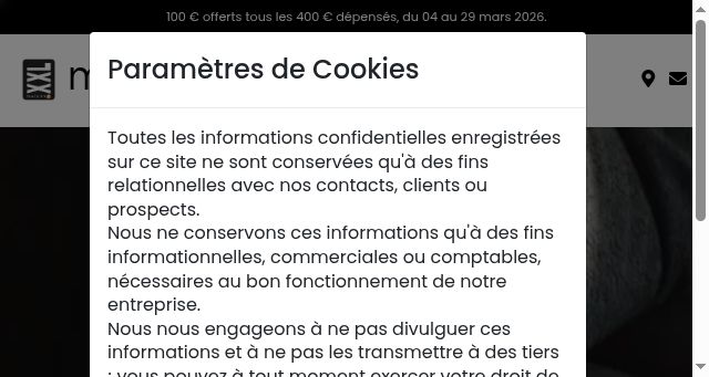 Screenshot of xxl.fr