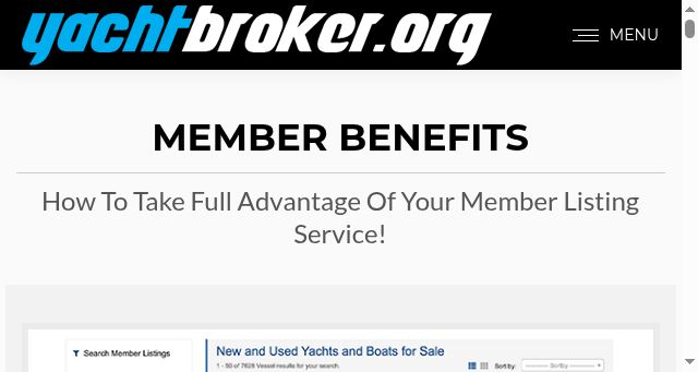 Screenshot of yachtbroker.org