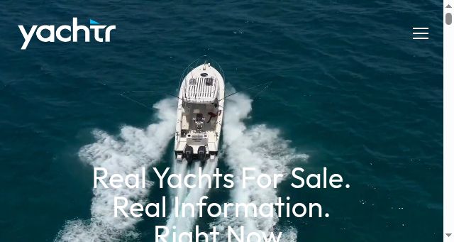 Screenshot of yachtr.com