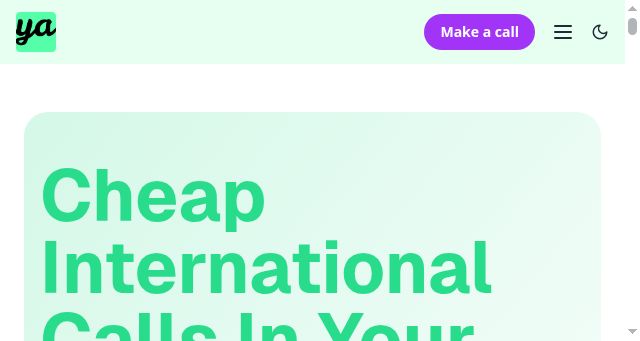 Screenshot of yadaphone.com