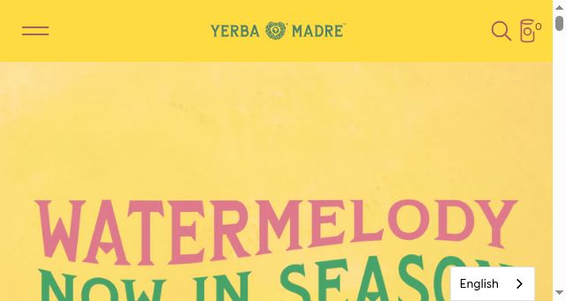 Screenshot of yerbamadre.com