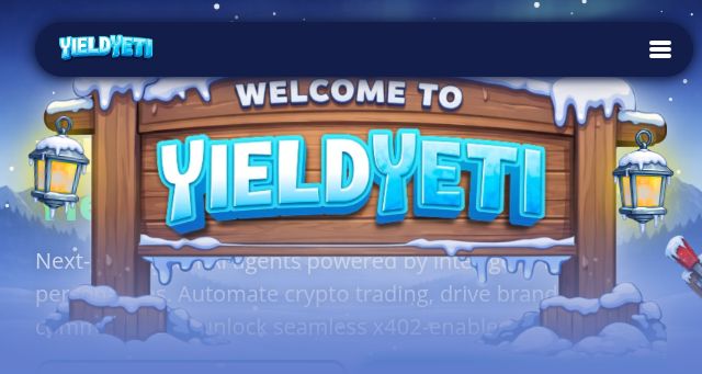 Screenshot of yieldyeti.com