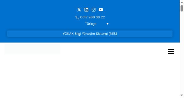 Screenshot of yokak.gov.tr