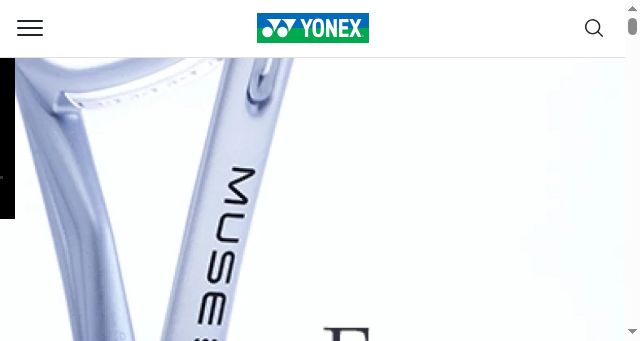 Screenshot of yonex.com