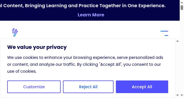 Screenshot of yoodli.ai