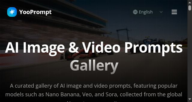 Screenshot of yooprompt.org