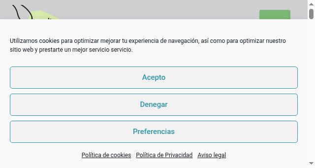 Screenshot of yosoycomerciosostenible.com