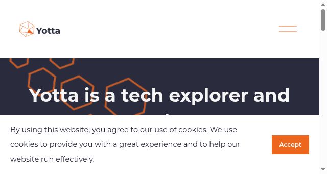 Screenshot of yotta.work