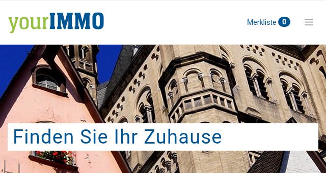 Screenshot of yourimmo.de