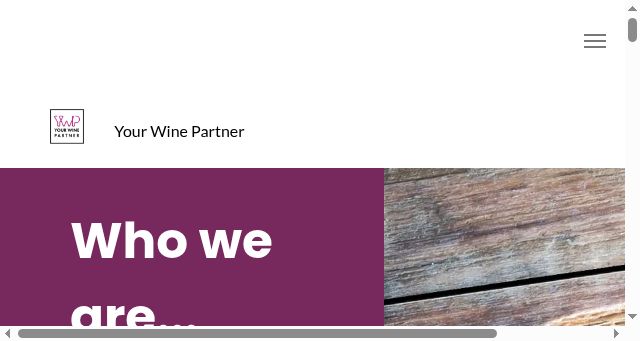 Screenshot of yourwinepartner.nl