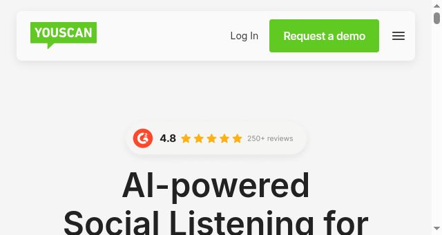 Screenshot of youscan.io