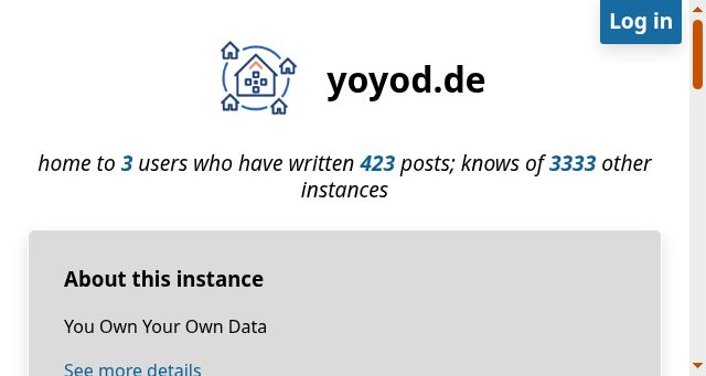 Screenshot of yoyod.de