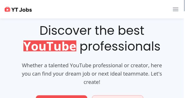 Screenshot of ytjobs.co
