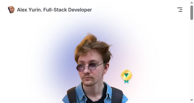 Screenshot of yurin.dev